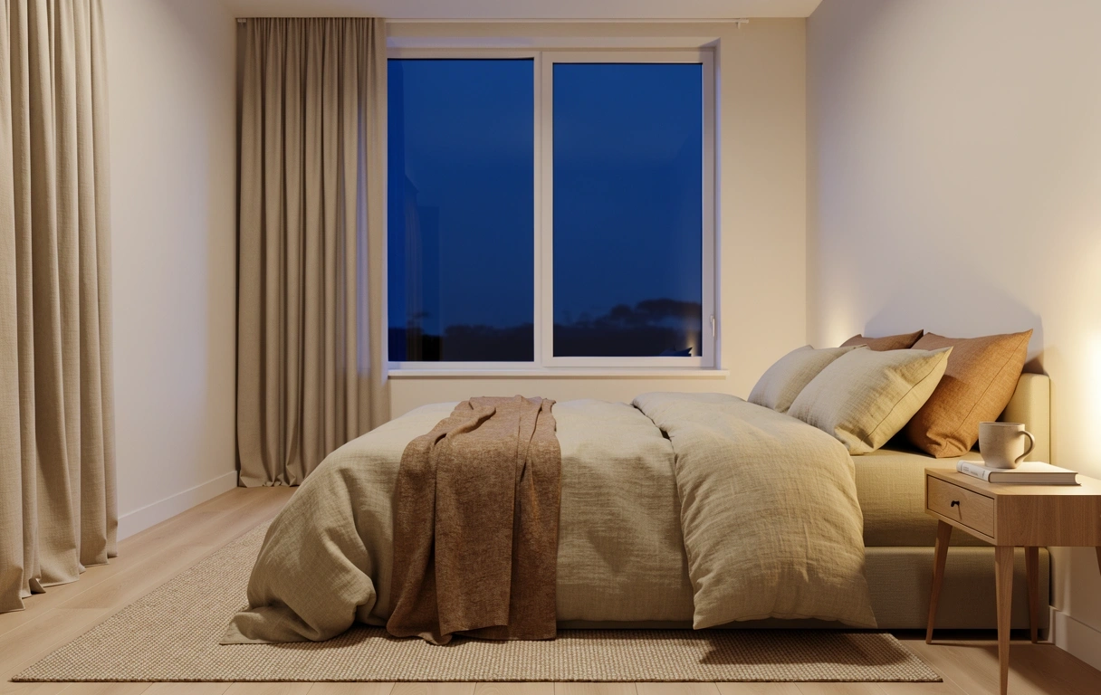 Klidné prostředí pro spánek